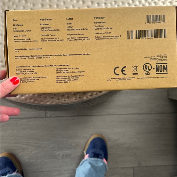 NIB Peloton Fan cross training bike + - Picture 2 of 9